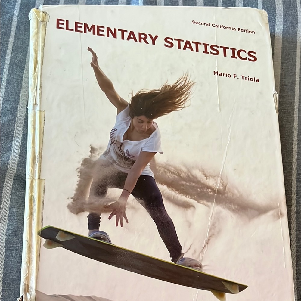 Elementary Statistics Textbook